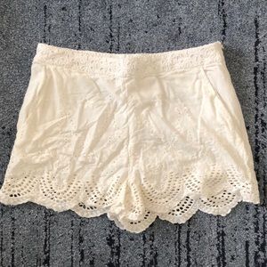 Lace Shorts from Urban Outfitters